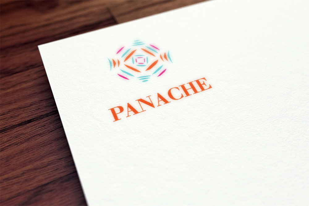 Panache – logotype, carte de visite et entête facebook